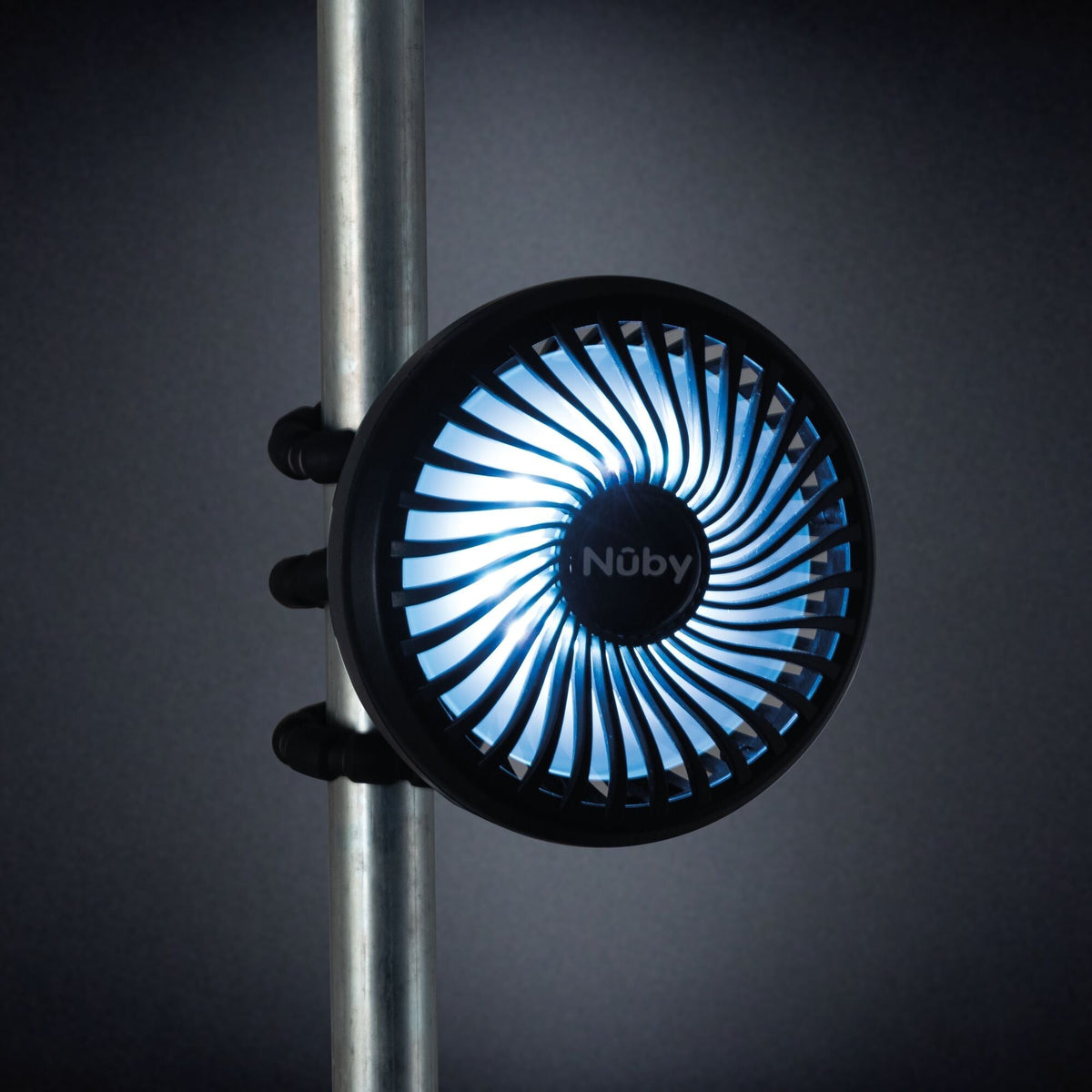 Large LED Stroller Fan | Pink